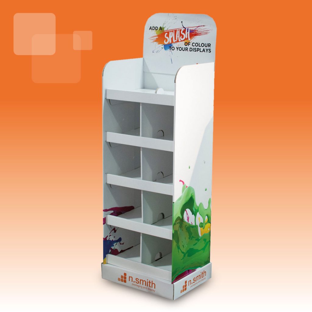 Free Standing Display Units - N Smith and Co - Corrugated Displays and ...