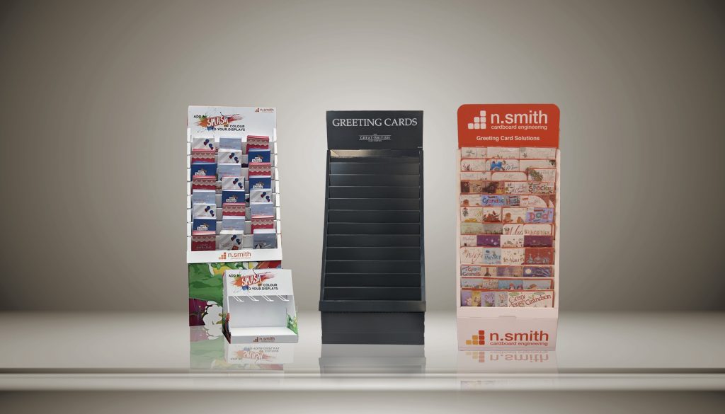 n.smith greeting card display  stands