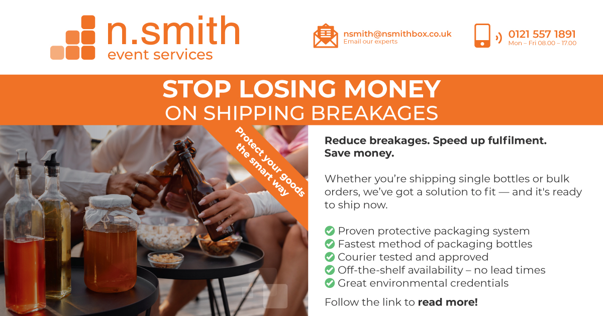 stop losing money on shipping breakages, image of a group of people sat around a table with glass bottles in their hands